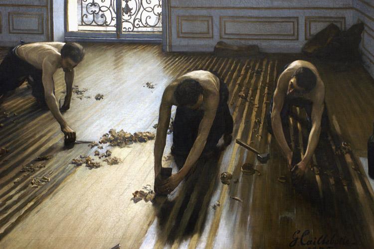 Gustave Caillebotte The Floor Scrapers (nn020 France oil painting art